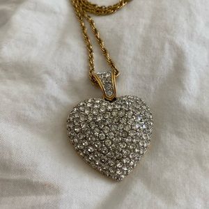 Swarovski necklace heart
